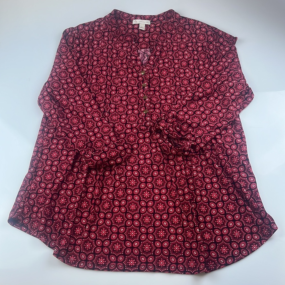 CB Printed Blouse S107-30
